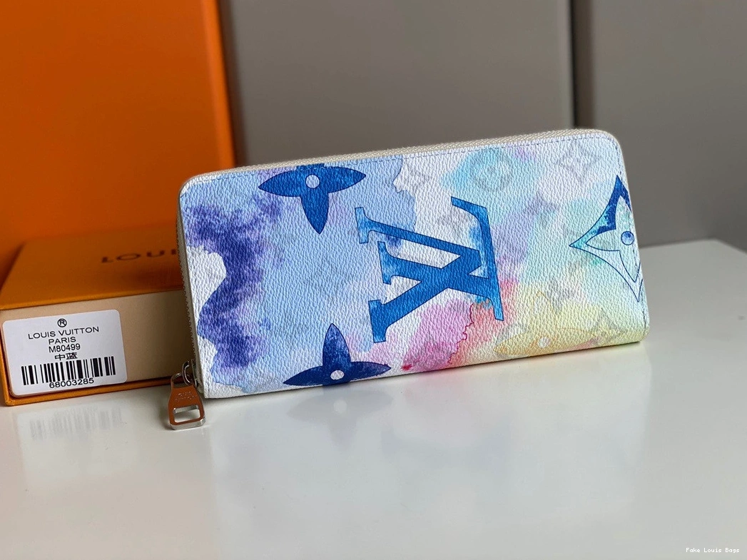 Fake Louis Bags LOUIS ZIPPY VUITTON WALLET 0725